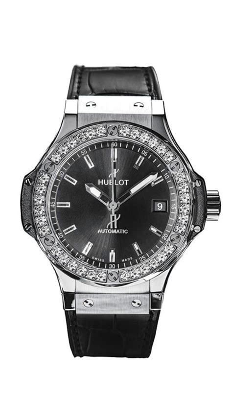 diamond bezel hublot|Big Bang Steel Diamonds 38 mm .